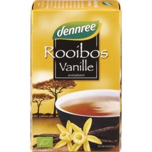 Ceai Rooibos cu vanilie 20 plicuri, eco - Dennree