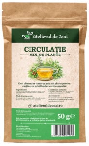 Ceai circulație - mix de plante pentru echilibru cardiovascular