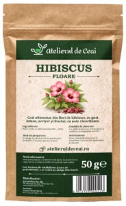 Ceai de flori de hibiscus