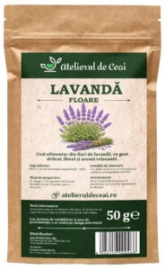 Ceai de flori de lavandă