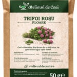 Ceai de flori de trifoi roșu