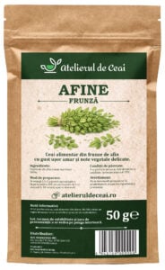 Ceai de frunze de afin
