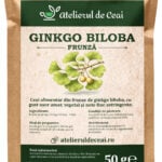 Ceai de frunze de ginkgo biloba