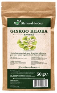 Ceai de frunze de ginkgo biloba