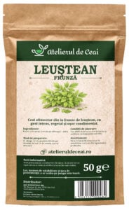 Ceai de frunze de leuștean