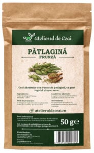 Ceai de frunze de pătlagină