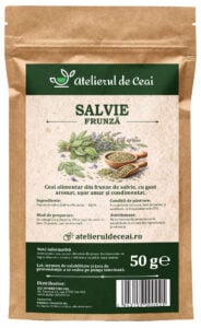 Ceai de frunze de salvie