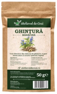 Ceai de rădăcină de ghințură