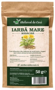 Ceai de rădăcină de iarbă mare