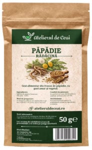 Ceai de rădăcină de păpădie