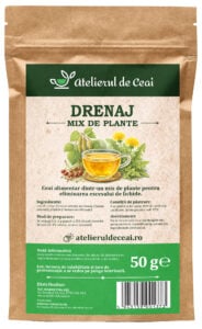 Ceai drenaj - mix de plante diuretice