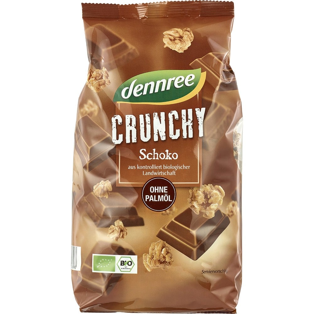 Cereale crocante cu ciocolata, eco - Dennree