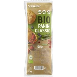 Chifle panini clasice fara gluten 3 bucati, eco - Schnitzer