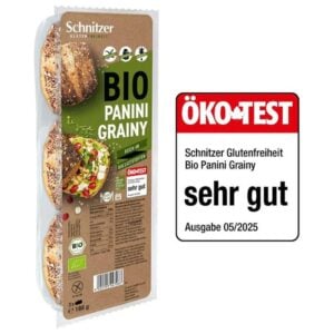Chifle panini cu seminte fara gluten 3 bucati, eco - Schnitzer