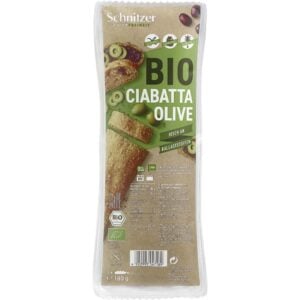 Ciabatta cu masline fara gluten, eco - Schnitzer