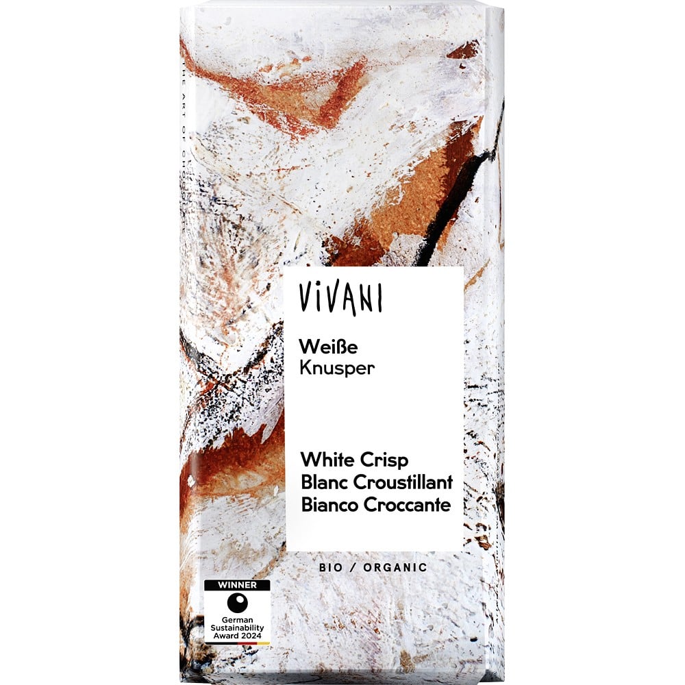 Ciocolata alba crocanta, eco - Vivani