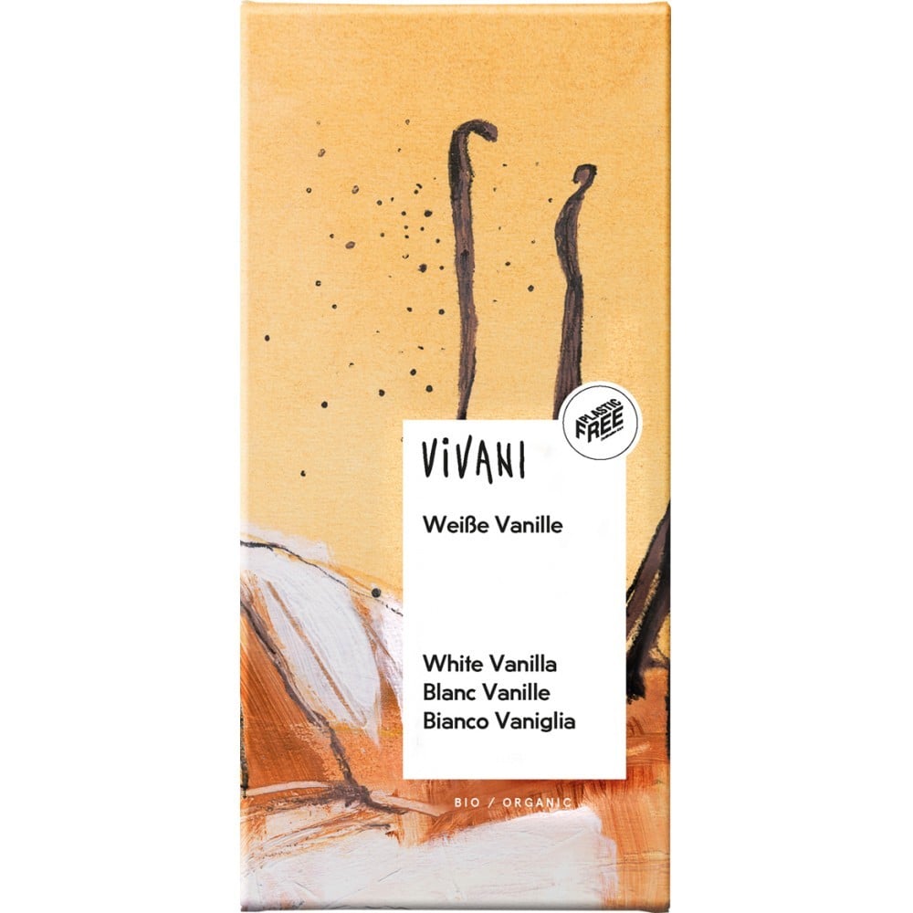 Ciocolata alba cu vanilie, eco - Vivani