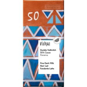 Ciocolata cu 50% cacao si lapte integral, eco - Vivani