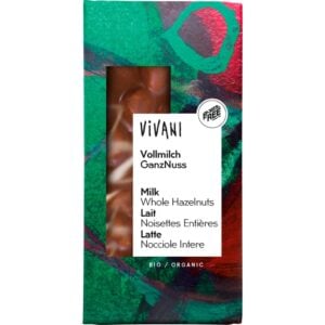 Ciocolata cu lapte integral si alune intregi, eco - Vivani