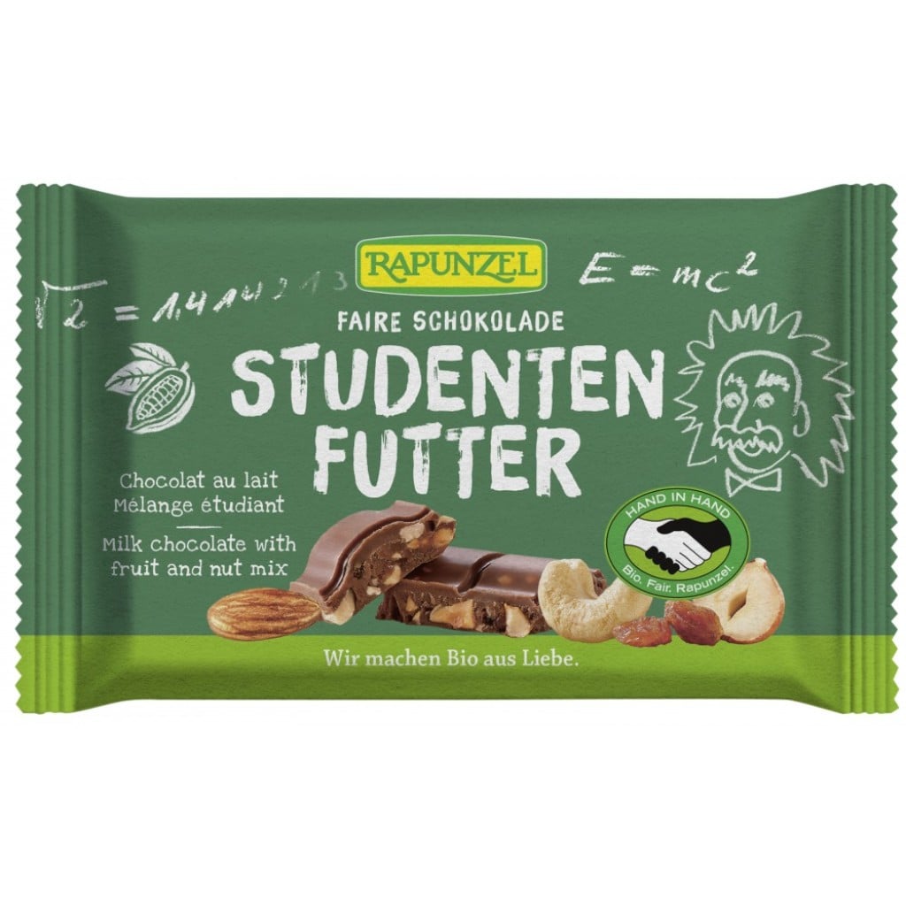 Ciocolata cu mix de fructe si alune, eco - Rapunzel