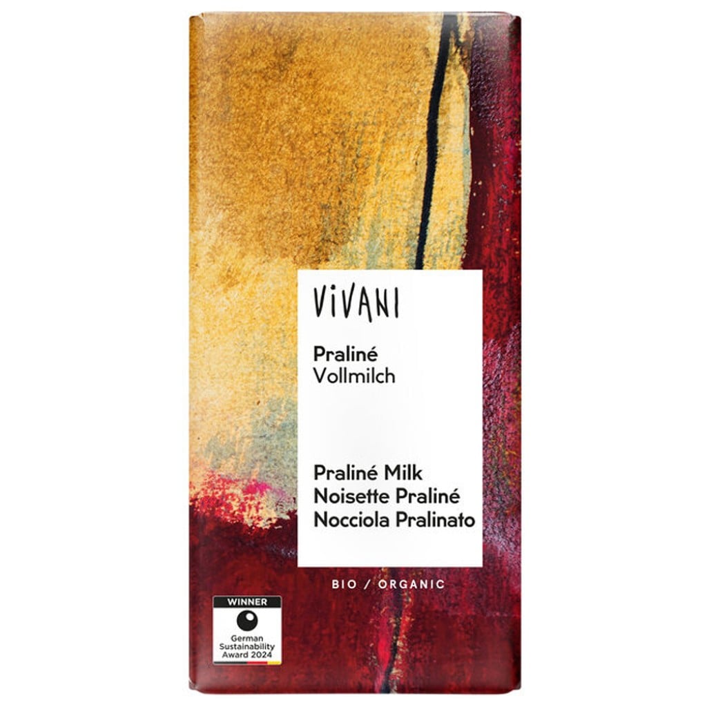 Ciocolata cu praline si lapte integral, eco - Vivani