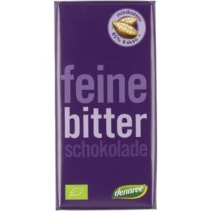 Ciocolata neagra cu 85% cacao, eco - Dennree