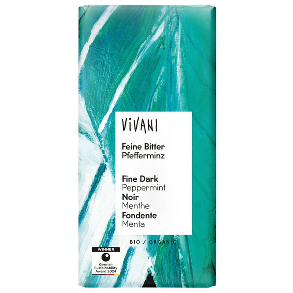 Ciocolata neagra cu menta, eco - Vivani