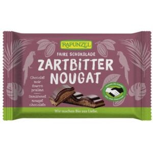 Ciocolata nougat amaruie, eco - Rapunzel
