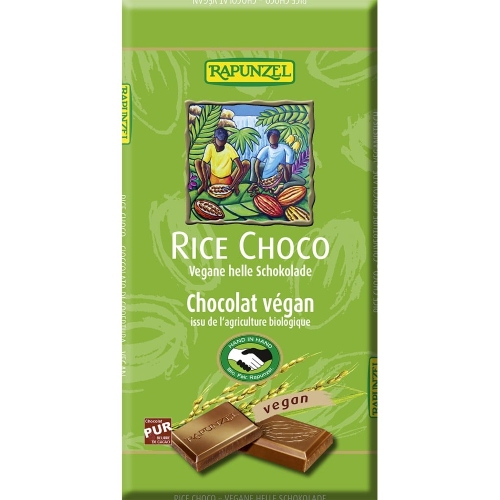 Ciocolata vegana cu orez, eco - Rapunzel