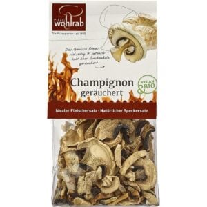 Ciuperci champignon deshidratate si afumate, eco - Wohlrab