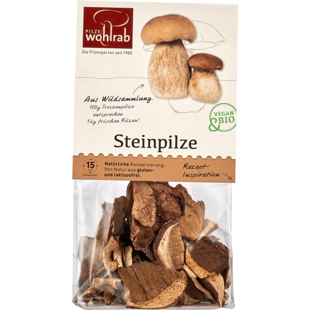 Ciuperci Hribi deshidratati, eco - Wohlrab
