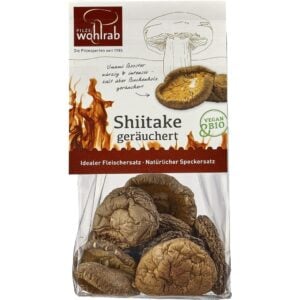 Ciuperci palarii de shiitake afumate deshidratate , eco - Wohlrab