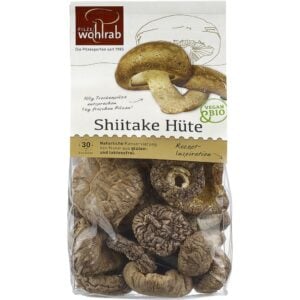 Ciuperci palarii de shiitake deshidratate, eco - Wohlrab