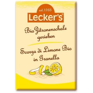 Coaja de lamaie rasa fara gluten, eco - Leckers