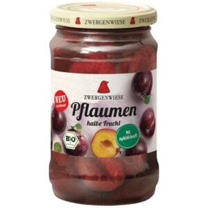 Compot de prune jumatati fara gluten, eco - Zwergenwiese