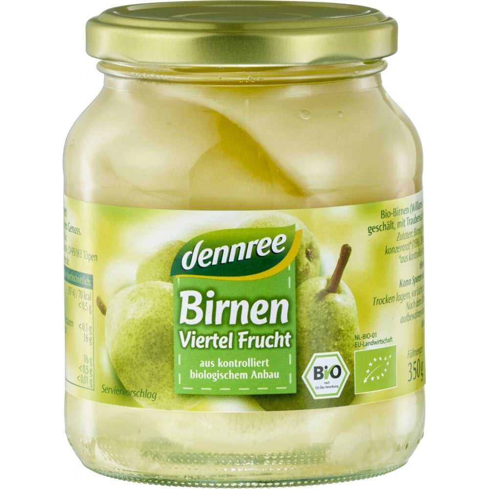Compot din pere Williams, eco - Dennree