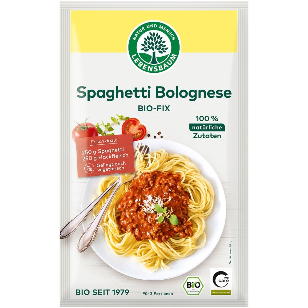 Condiment pentru spaghetti Bolognese, eco - Lebensbaum