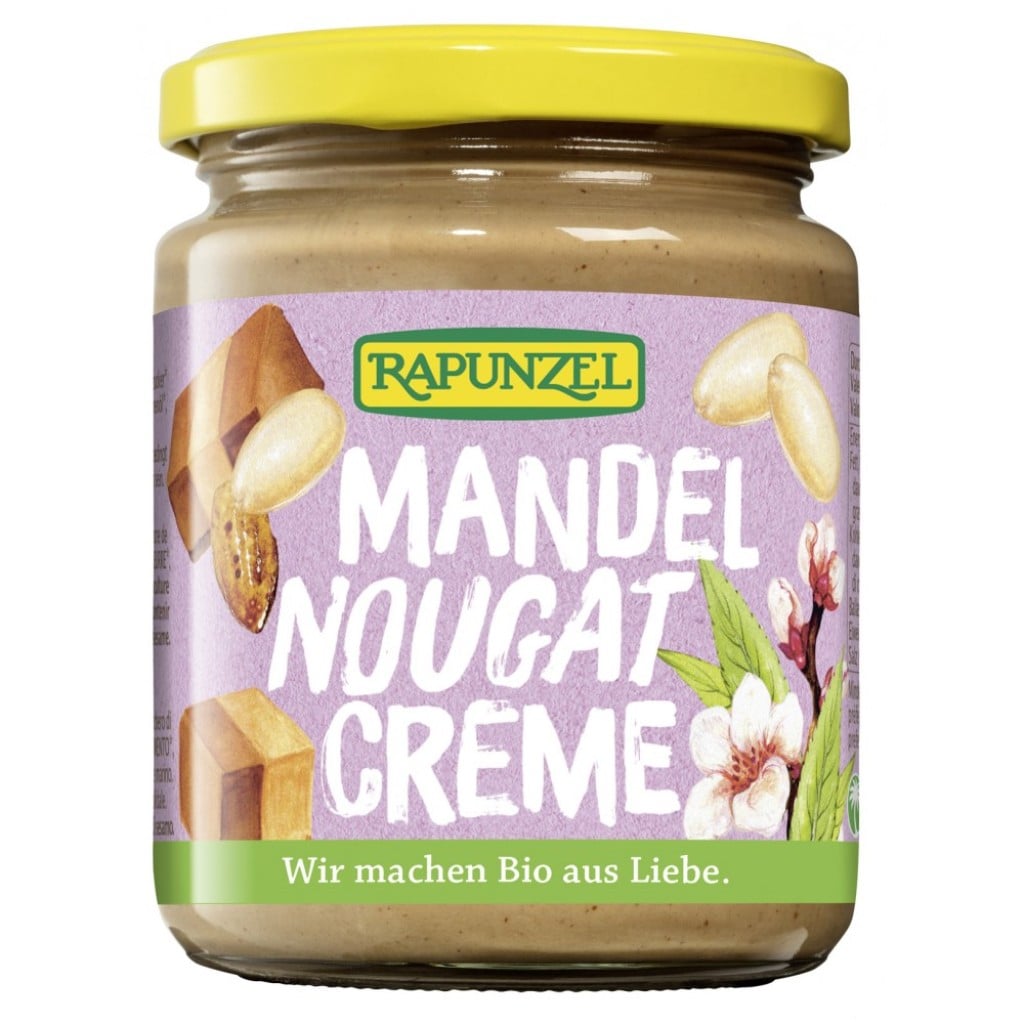 Crema cu migdale si nougat, eco - Rapunzel