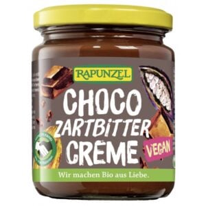 Crema de ciocolata amaruie vegana, eco - Rapunzel