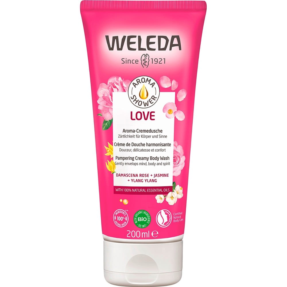 Crema de dus cu trandafir salbatic - Weleda