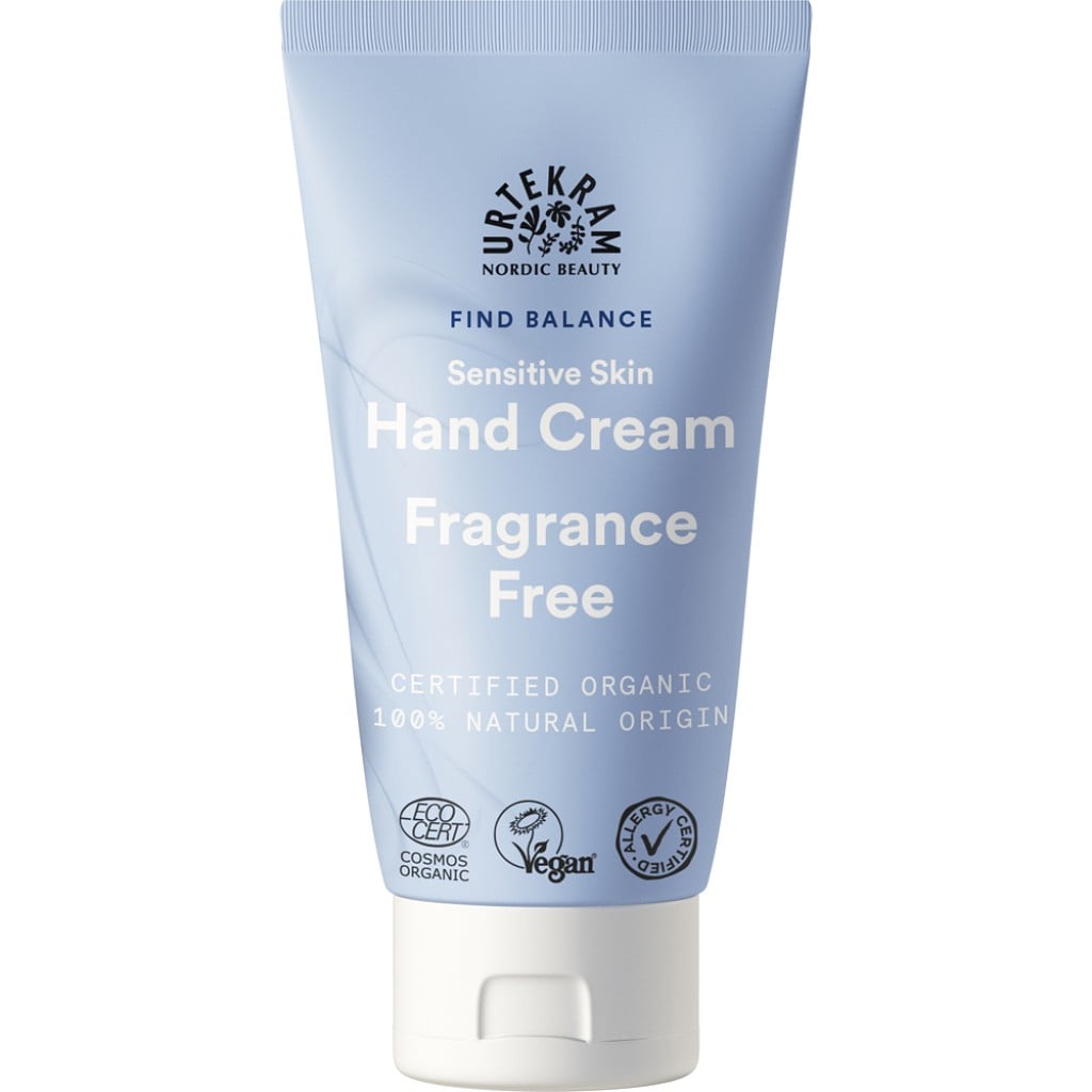 Crema de maini fara parfum pentru piele sensibila - Urtekram