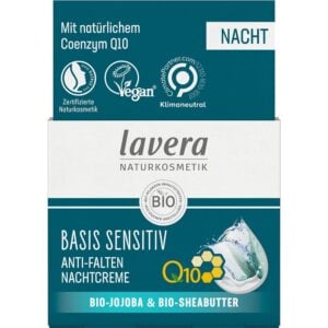 Crema de noapte antirid cu coenzima Q10 - Lavera