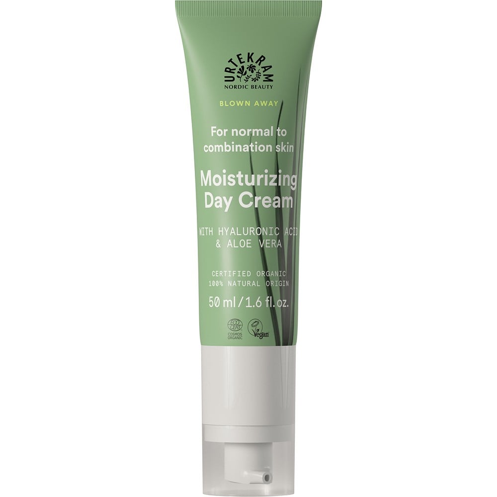 Crema de zi racoritoare pentru piele normala pana la mixta cu aloe vera - Urtekram