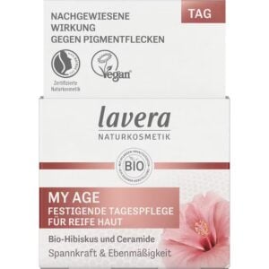 Crema de zi regeneranta My Age cu hibiscus bio si ceramide - Lavera