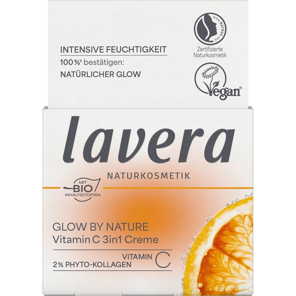 Crema Glow By Nature Vitamin C 3 in 1 - Lavera