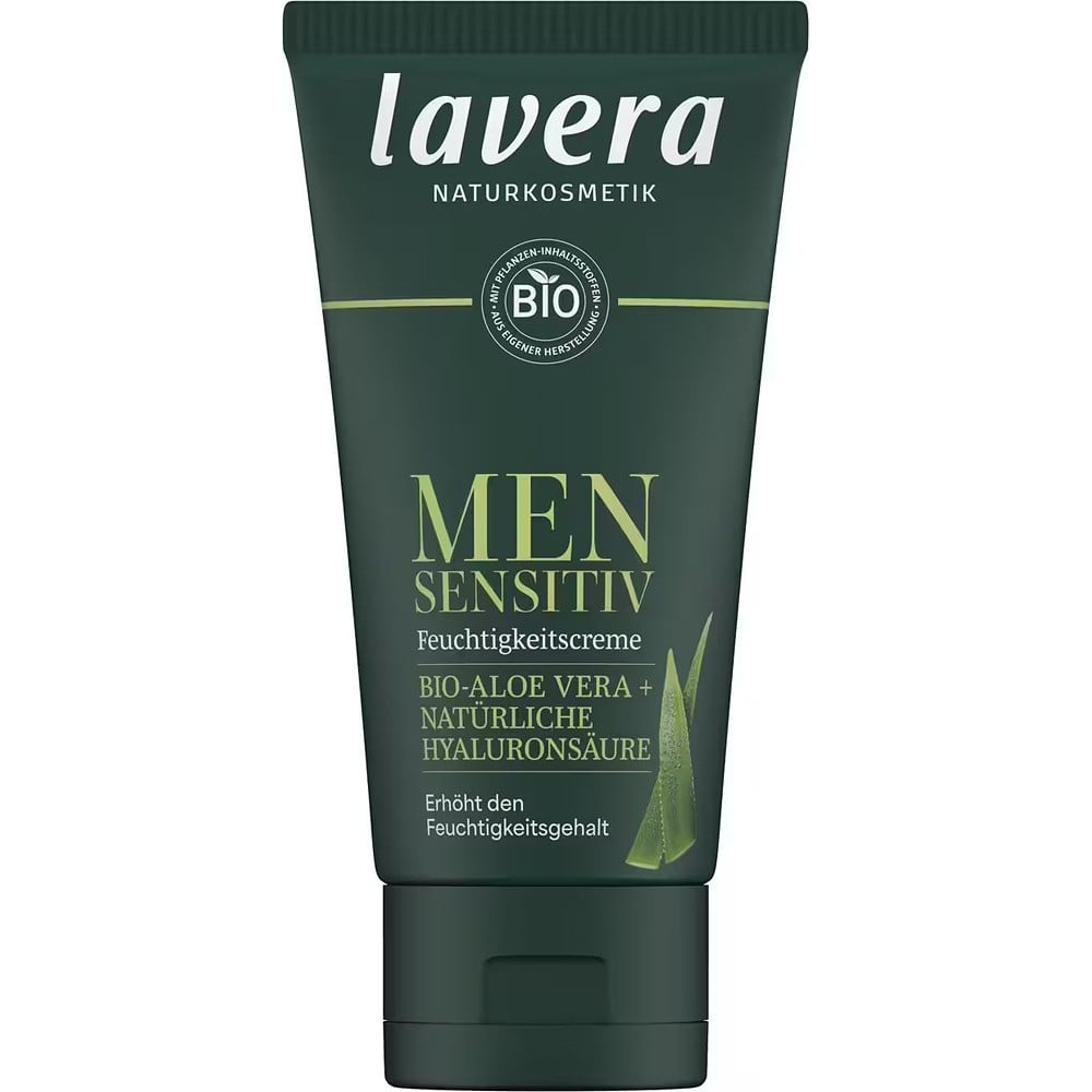 Crema hidratanta cu aloe vera bio si acid  hialuronic pentru barbati - Lavera