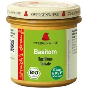Crema tartinabila Basitom cu busuioc si tomate fara gluten, eco - Zwergenwiese