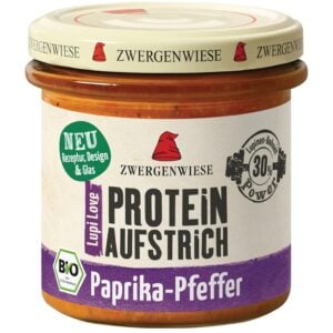 Crema tartinabila proteica cu lupin ardei si piper, eco - Zwergenwiese