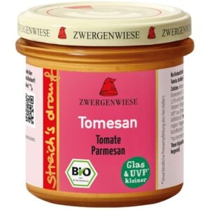 Crema tartinabila Tomesan cu tomate si parmezan fara gluten, eco - Zwergenwiese
