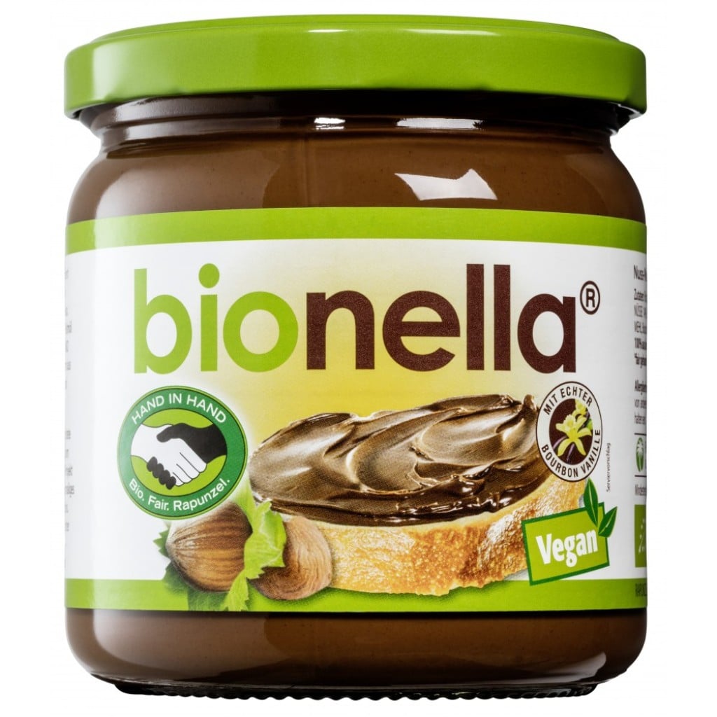 Crema vegana de alune cu ciocolata, eco - Bionella